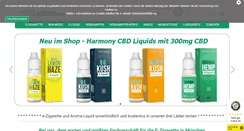 Desktop Screenshot of cleansmoker.de